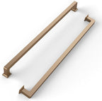 FILTA 12.6 Inch(320mm) Hole Centers Champagne Bronze Cabinet Pulls(Set of 6),Champagne Cabinet Pulls Zinc Alloy Kitchen Cabinet Handles Cabinet Hardware for Cabinets Cupboard Drawer