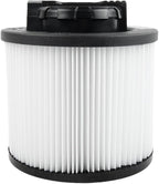 2 Pack DXVC4001 HEPA Filter Compatible with DEWALT DXV04T DXV05P DXV05S DXV08S DXV06G Wet Dry Shop Vacuums
