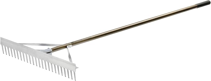 Standard Golf 30" Magnum Maintenance Straight Tooth Rake from