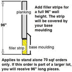 Allwood Premium V-Groove Pine Planking (70 SQF)