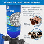 Aquasana Whole House Well Water Filter | 500,000 Gallons | UV, Carbon & KDF | Salt-Free Softener Alternative | Tackles up to 99.99% Chlorine, Bacteria, Viruses, Cysts & Scale | Rhino WH-WELL-CT-UV
