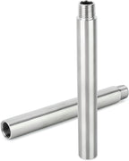 TAISHER 2PCS Stainless Steel Pipe Fittings, 3/4" NPT Male x 3/4" NPT Female Threaded, 8" Length Nipple Cast Pipe