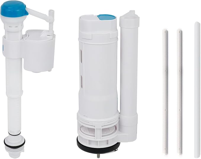 T Tulead 9.84-Inch Flush Valve Toilet Repair Kit Toilet Tank Repair Parts 7/8" Fill Valve Thread