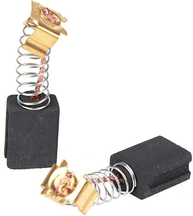 4-Pack CB407 Motor Carbon Brushes Replacement Set for Makita Power Tools - Compatible with Jig Saws, Drills, Hammer Drills, Sanders, Electric Screwdrivers, Rotary Hammers