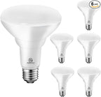 Energetic LED Flood Light Bulbs BR30, 65W Equivalent, Dimmable, Daylight 5000K, Indoor Flood Lights for Recessed Cans, 6 Pack