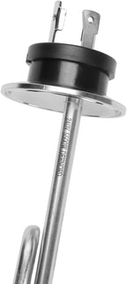 DERNORD 240V 5500W Tri-clamp Foldback Heating Element Stainless Steel Immersion Water Heater with 3-Wire Electrical Locking Plug (2 Inch Tri clamp)