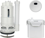 KERDE 3-Inch Water Tank Accessories Touchless Toilet Flush Kit, Automatic Toilet Flusher, Dual Flush Valve Replacement Kit, Battery Powered, One-Piece Toilet Repair,height6.7in-7.9in (3L-17CM)