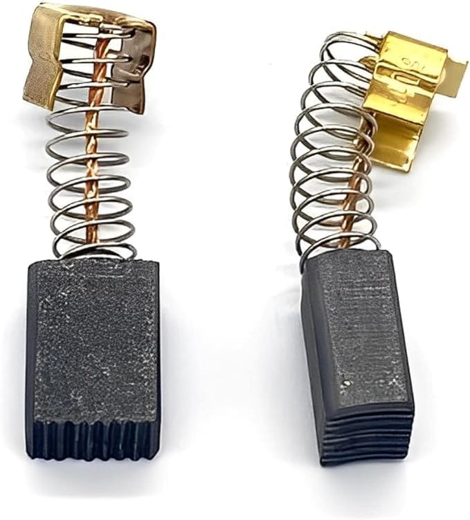 4-Pack CB407 Motor Carbon Brushes Replacement Set for Makita Power Tools - Compatible with Jig Saws, Drills, Hammer Drills, Sanders, Electric Screwdrivers, Rotary Hammers