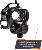 MIRA SAFETY M Full Face Respirator Mask - CBRN Gas Mask, Chemical Respirator (Small)