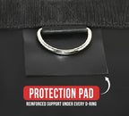 Mytee Products 2 Pack 20' x 27' Flatbed Truck 18 Oz Lumber Tarp with 6 FT Drop - Black Heavy Duty Vinyl Waterproof Tarp for Trailers to Protect Cargo from Wind, Rain, Snow and Sun