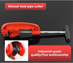Heavy Duty 1/8-2" Pipe Cutter - Sharp rigid pipe cutter cuts galvanized, copper, and iron pipes - Includes additional blades