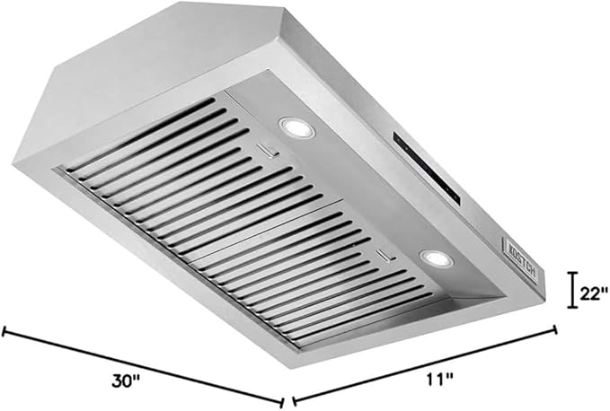 30 inch Pro-Style Natural Gas Range or Liquid Propane Gas Range with 5 Burners, 4.55 cu.ft. Oven & 30 inch Under Cabinet Range Hood in Stainless Steel (White)