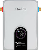 Electric Tankless Water Heater, 11kW 240V on Demand Instant Endless Electric Hot Water Heater for Residential Whole House Shower, Self-Modulating LED Display Knob Control, CSA Certified, Space Saving