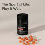 Sports Research CoQ10 (100mg) Enhanced w/Coconut Oil & Bioperine (Black Pepper) for Better Absorption | Vegan Certified, Non-GMO Verified (120 Veggie Softgels)