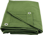 Mytee Products 16' x 20' Green Canvas Tarp 12oz Heavy Duty Water Resistant