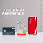 Keyed Alike Laminated Steel Padlocks with Normal Shackle for Sheds, Fences & Lockers (2-Pack)