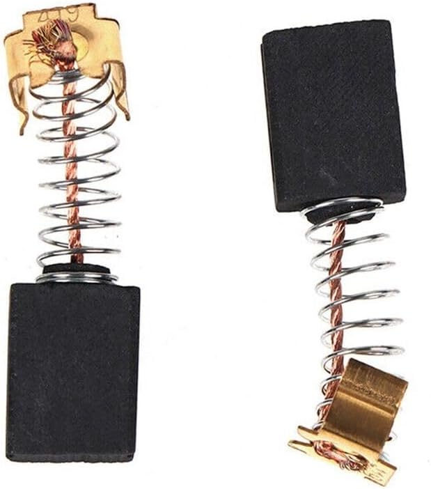 4-Pack CB407 Motor Carbon Brushes Replacement Set for Makita Power Tools - Compatible with Jig Saws, Drills, Hammer Drills, Sanders, Electric Screwdrivers, Rotary Hammers