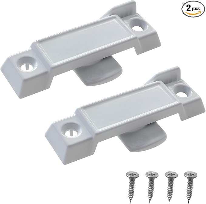 Window Sash Lock for Prime-Line F 2590, Sash Locks for Additional Home Security - 2 Pca