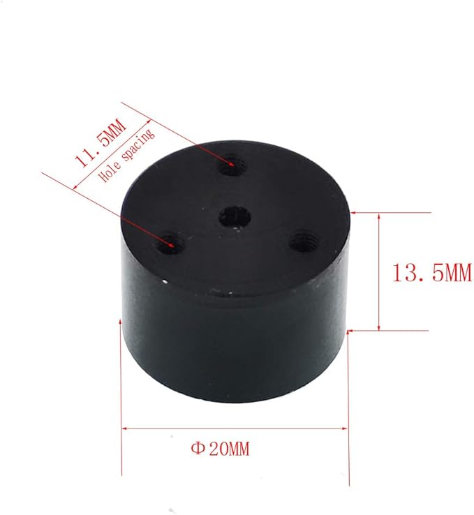 GPS RTK level, centering rod, carbon fiber horizontal bubble accessories with screw holes(20x13.5mm black white)