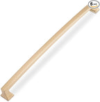 COTYKILEY 6 Pack 10 Inch(254mm) Champagne Bronze Cabinet Handles Gold Kitchen Cabinet Pulls Cabinet Door Handles Kitchen Cabinet Hardware Cupboard Drawer Pulls Dresser Handles