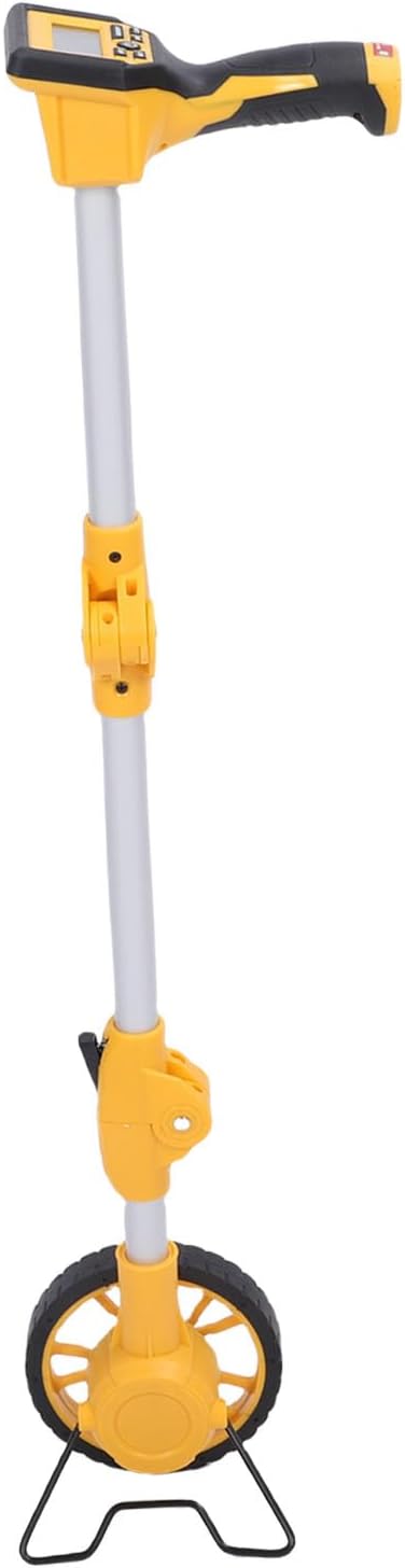 Measuring Wheel, Foldable Imperial Metric Distance Measuring Wheel with Large Backlit Digital Display, Measure in Feet, Inches, Meters, with Carrying Bag