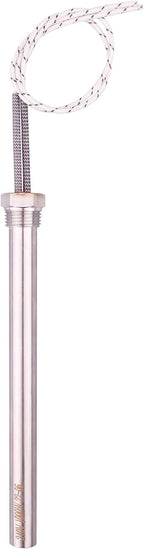 DERNORD Immersion Cartridge Heater 240V 1000W Hot Rod Heating Element Replacement 1/2 Inch Thread