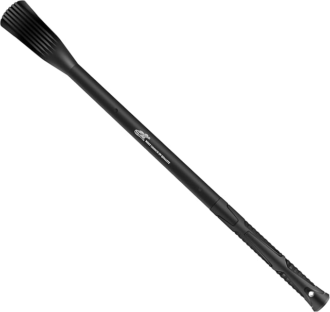 Cutter Mattock, 36" Heavy Duty Pick Axe with Forged Heat Treated Steel Blades Hoe for Weeding, Prying and Chopping, Digging Tool with Fiberglass Handle (36" Fiberglass Handle Only)