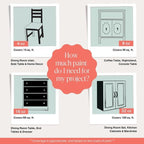 Country Chic All-in-One Chalk Paint for Furniture, Cabinets, Home Decor, Eco-Friendly, Matte Finish, Built-In Primer & Top Coat for Wood, Metal - Gentle Meadow (Green) - Pint 16 oz (475 ml)