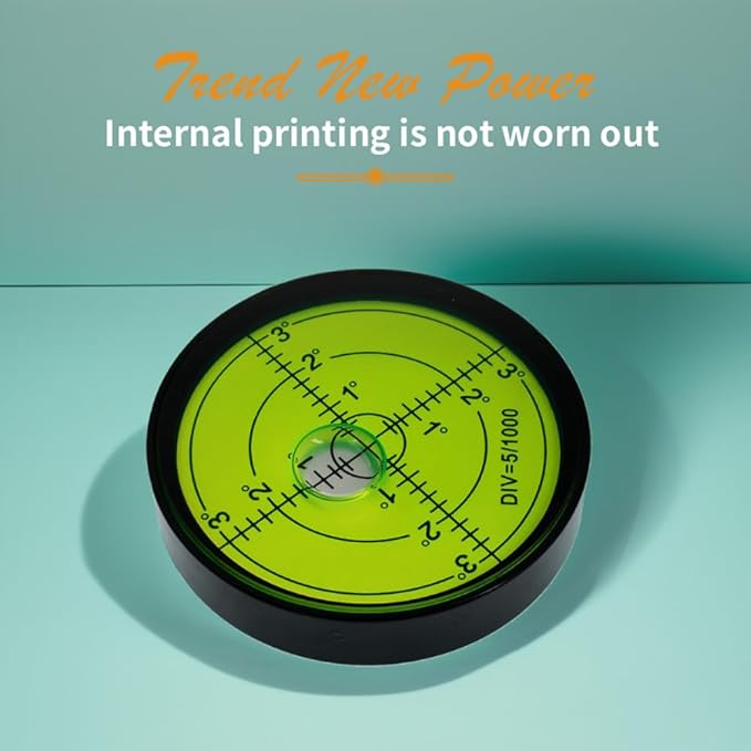 High precision horizontal bubble Cardan level horizontal bubble band ball bead leveler 60MMAccuracy 15'/2