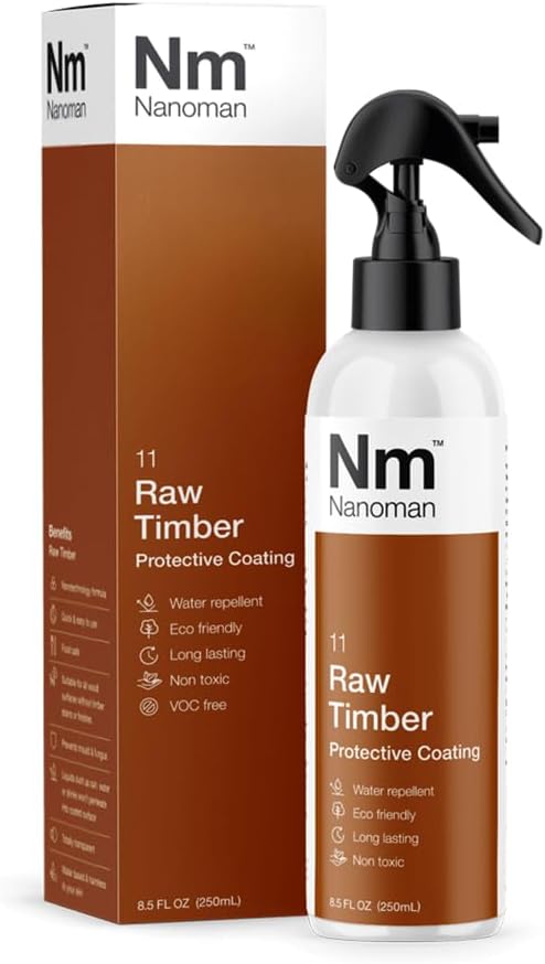 Nanoman Timber Wood Water Liquids and Stain Penetrating Sealer 250mL