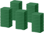 Terry Bar Mop Towels Green Value Pack of 60, Size 14"x17" Absorbent and Durable, Multipurpose, Cotton Cleaning Rags, Kitchen and Restaurant Towels, Reusable Shop Rags