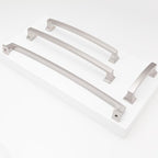 COTYKILEY 6 Pack 12.6 Inch(320mm) Brushed Satin Nickel Cabinet Handles Kitchen Cabinet Pulls Cabinet Door Handles Kitchen Cabinet Hardware