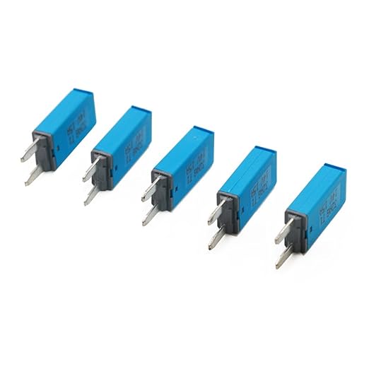 E71 Auto-Resettable Blade Fuse - Low Profile ATM Mini 15A, UL Certified (5-Pack)