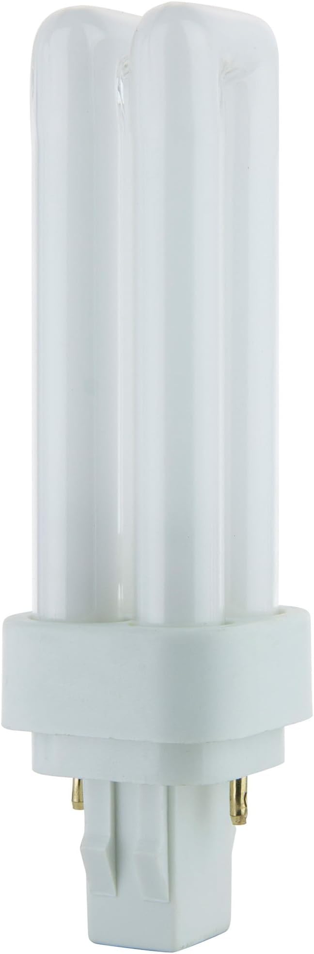 Sunlite 40538 PLD13/SP27K/10PK Double Twin Tube Compact Fluorescent Lamp, PLD 2-Pin, 13 Watts, 660 Lumens, 2700K Soft White, 2-Pin (GX23-2) Base, 10 Pack