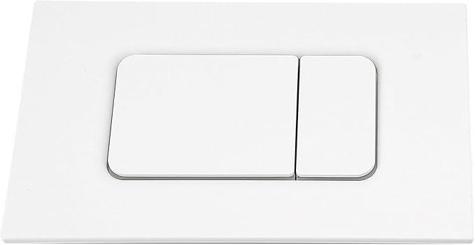 Wall Hung Toilet Dual Flush Panel,Compatible with TOTO YT920WH,Square Design,Easy Installation,Water saving In-Wall Toilet