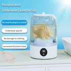 Portable Mini Underwear Washing Machine - Wash Bras, Underwear, Socks with Ease, Digital Control Panel, Efficient Cleaning, Quiet Operation, Small Size Fits Any Luggage & Bathroom