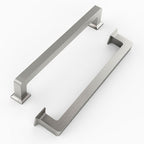 FILTA Cabinet Handles 6.25 Inch 10 Pack Brushed Nickel Cabinet Pulls for Kitchen Metal Drawer Pulls Modern Cabient Hardware Cupboard Handles