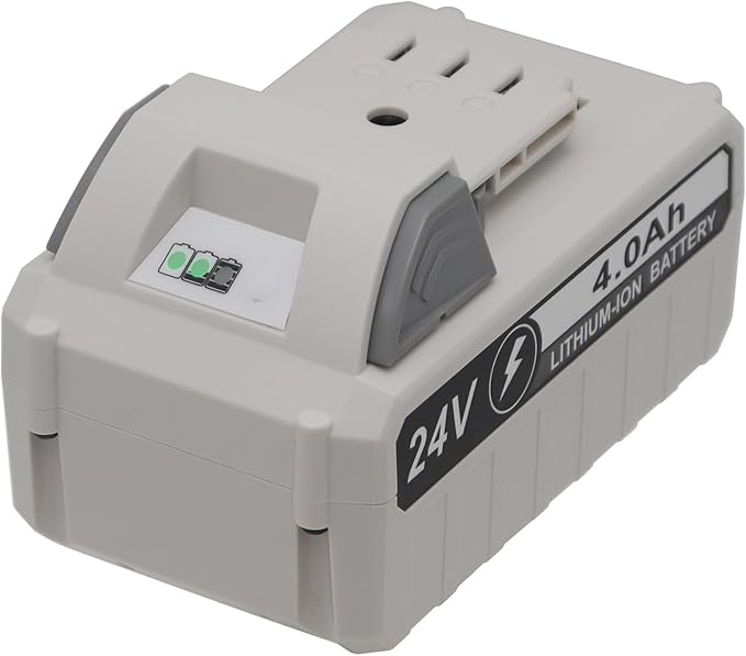 Replacement 4.0Ah 24V Lithium Battery for Snow Jo Sun Jo 24V Series Cordless Power Tools, Compatible with Snow Jo 24VBAT-LTX 24VBAT-LTW 24VBAT-LTE 24VBAT 24V-X2-SB18 24VBAT-XR