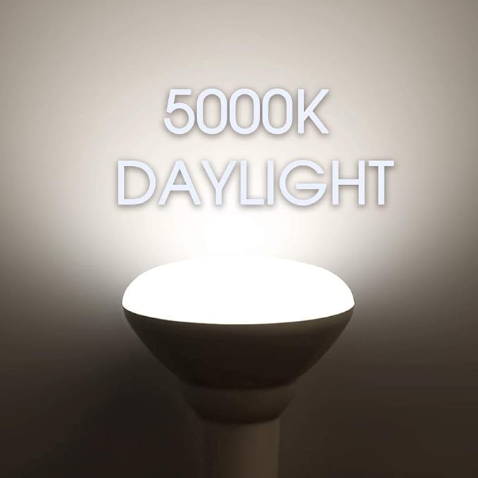 Energetic LED Flood Light Bulbs BR30 Indoor, 65W Equivalent, Dimmable, Daylight 5000K, Indoor Flood Lights for Recessed Cans, 12 Pack