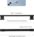 COTYKILEY 10 Pack 7.5 Inch(192mm) Matte Black Cabinet Handles Black Kitchen Cabinet Pulls Cabinet Door Handles Kitchen Cabinet Hardware