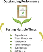 8-Pack Pop-Up Cellulose Sponges – Large, Compressed, Eco-Friendly & Plastic-Free for Kitchen, Bathroom & Home