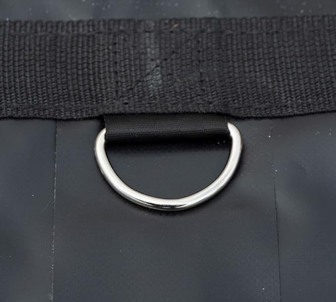 Mytee Products 2 Pack Truck Flatbed Trailer Tarps Combination Lumber Tarp 24x27 (8' Drop) - Black