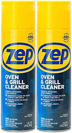 Zep Heavy-Duty Oven and Grill Cleaner - 19 oz (Case of 2) ZUOVGR19 - Dissolves Grease on Contact, on Burners, Grates and Drip Pans