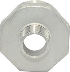 2" x 3/4" Male Threaded Reducing Nipple Fitting/Adapter,Stainless Steel SS304 NPT Pipe Hex Reducer