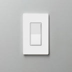 Lutron Sunnata On/Off Accessory Switch with Wallplate, only for use with Sunnata LED+ Dimmers, ST-ASW-WH, White