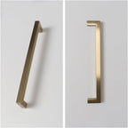 30 Pack Champagne Cabinet Pulls Square Drawer Handles Cupboard Handles Modern Stainless Steel Kitchen Cabinet Handles 8 Inch Caninet Hardware