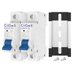 AC Miniature Circuit Breaker, CGELE 32 Amp 1 Pole 120/240V Solar AC Disconnect Switch Thermal Magnetic Trip Din Rail Mount