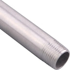 3/8" X 3/8" NPT Male Nipple Stainless Steel 304 Cast Pipe Coupling Fitting 8" Length (pack of 2)