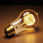 Jslinter Incandescent Light Bulbs 60 Watt Dimmable Bulbs 4 Pack, 2200K A19 Soft Light Bulbs Warm Light, 110v E26 Eecorative Light Bulb, Vintage 230LM Edison Bulb for Bedrooms, Living Rooms