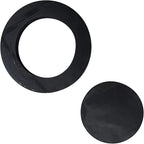 Z1200-NEOSEAL-GSKT-4 4" Bonded Neo-Seal Closet Gasket Kit Replacement for Wall Hung Toilet (Black)